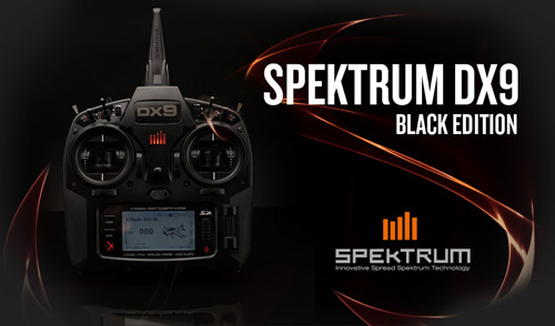 SPM9900OE - Spektrum DX9 Black Edition Einzelsender SPM9900OE
